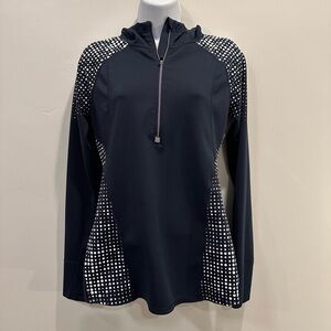 Athleta Black zip up. Long sleeve.